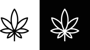 Marijuana icon set vector