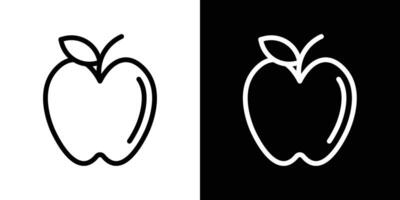 Apple icon set vector