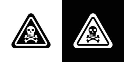 Danger sign set vector