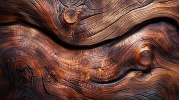 Abstract old wood texture in warm light photo