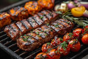 Skewers of Satisfaction Grilled with a Herbed Harmony, Menu Restaurant photo