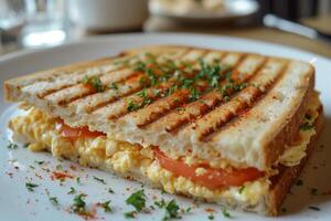 The Egg Panini with a Twist, Bringing Gourmet to Your Table photo