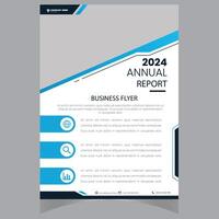 Brochure design, cover modern layout, annual report, poster, flyer in A4 with colorful triangles vector