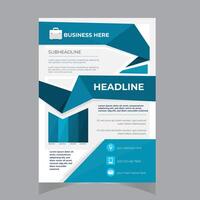 Brochure, AnnualReport, Magazine, Poster, Corporate Presentation, Portfolio, Flyer, infographic, layout modern with color size A4, Front and back, Easy to use. vector