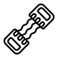 Chest Expander Line icon Design vector