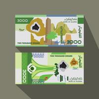 Currency of Algeria 2000 Note Algeria Currency 2000 Note illustration Algeria Currency 2000 Note picture or Algeria Currency 2000 Note image vector