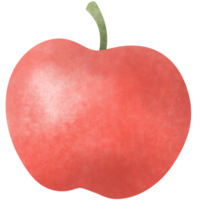 Red apple fruit png