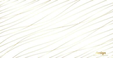 resumen antecedentes con oro ondas. lujo papel cortar fondo, dorado patrón, trama de semitonos gradientes, cubrir plantilla, geométrico formas, moderno mínimo bandera. 3d ilustración. vector