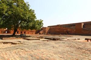 Red Fort India 02 15 2023. The Red Fort is a historical citadel from the Mughal era. Built from red sandstone photo