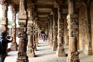 Red Fort India 02 15 2023. The Red Fort is a historical citadel from the Mughal era. Built from red sandstone photo