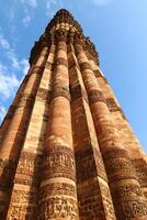 Red Fort India 02 15 2023. The Red Fort is a historical citadel from the Mughal era. Built from red sandstone photo