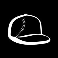 Baseball, Black and White illustration vector