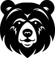 Bear - Minimalist and Flat Logo - illustration vector