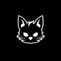 gato, minimalista y sencillo silueta - ilustración vector