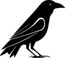 Crow - High Quality Logo - illustration ideal for T-shirt graphic vector