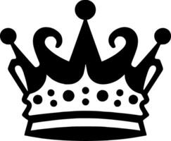Crown - Minimalist and Flat Logo - illustration vector