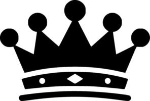 Crown - Minimalist and Flat Logo - illustration vector