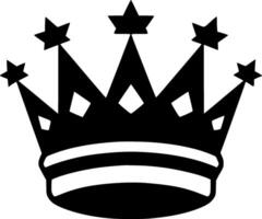 Crown - Minimalist and Flat Logo - illustration vector