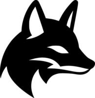 Fox - Minimalist and Flat Logo - illustration vector