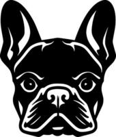 French Bulldog - Minimalist and Flat Logo - illustration vector