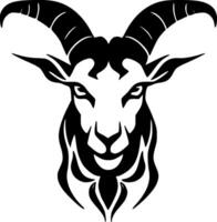 Goat - Minimalist and Flat Logo - illustration vector