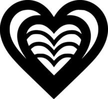corazón - alto calidad logo - ilustración ideal para camiseta gráfico vector