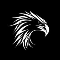 Hippogriff, Black and White illustration vector