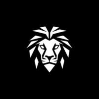 Lion, Black and White illustration vector