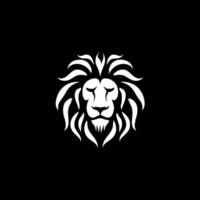 Lion, Minimalist and Simple Silhouette - illustration vector