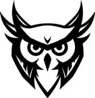 Owl - High Quality Logo - illustration ideal for T-shirt graphic vector