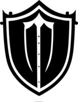 Shield - Minimalist and Flat Logo - illustration vector