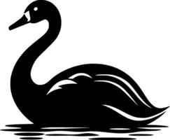 cisne - alto calidad logo - ilustración ideal para camiseta gráfico vector