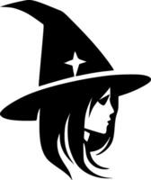 Witch - High Quality Logo - illustration ideal for T-shirt graphic vector