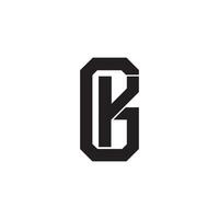 Alphabet Initials logo GY, YG, G and Y vector