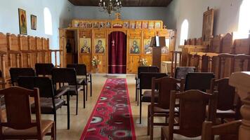 Igreja do santo nicholas dentro Albânia video