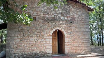 Igreja do santo nicholas dentro Albânia video