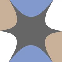 Abstract illustration background curves for children cute color vector