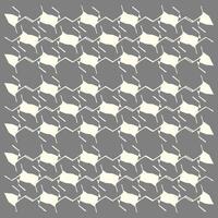 Abstract illustration, pattern of squares and white lines, gray background. vector