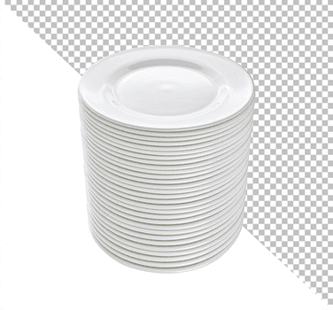 plato apilar aislado psd