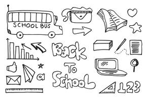 Back to school. Good for wrapping paper and website wallpapers. vector