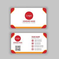 Creative modern professional business card template design vector