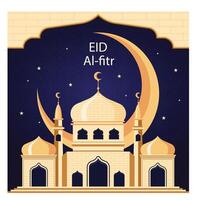 Happy Eid al adha mubarak design template Stories Collection. Islamic background with lantern, mosque, and goat. vector