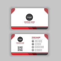Creative modern professional business card template design vector