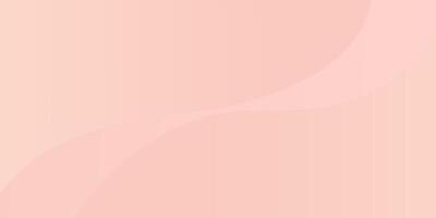 Nude gradient banner. Neutral beige background with soft wave. Warm creamy backdrop. vector