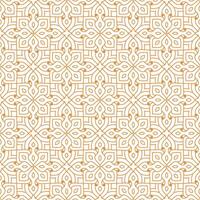luxury seamless pattern geometric orange style for textile or invitation card template design vector