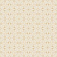 luxury seamless pattern geometric orange style for textile or invitation card template design vector