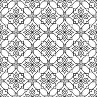 luxury black seamless geometric pattern vector