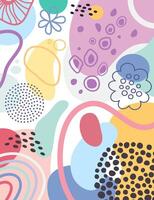 Color splash abstract background for design.Template banner and cover. vector