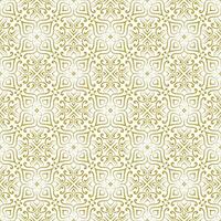 luxury seamless golden pattern decorative style for textile or invitation card template design vector