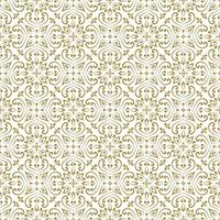 seamless swirl ornamental pattern design for textile and invitation vector